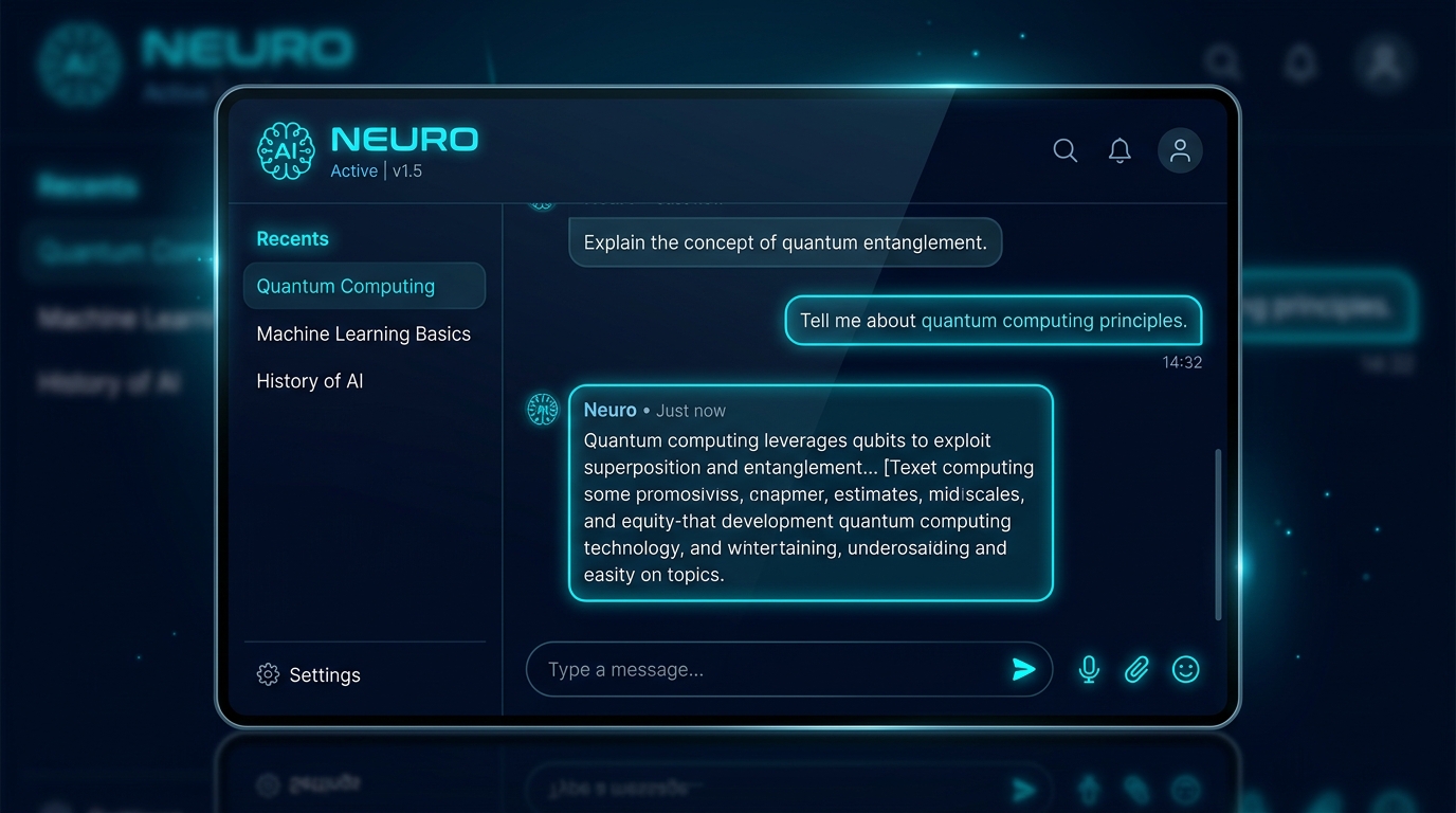 AI Chatbot Interface